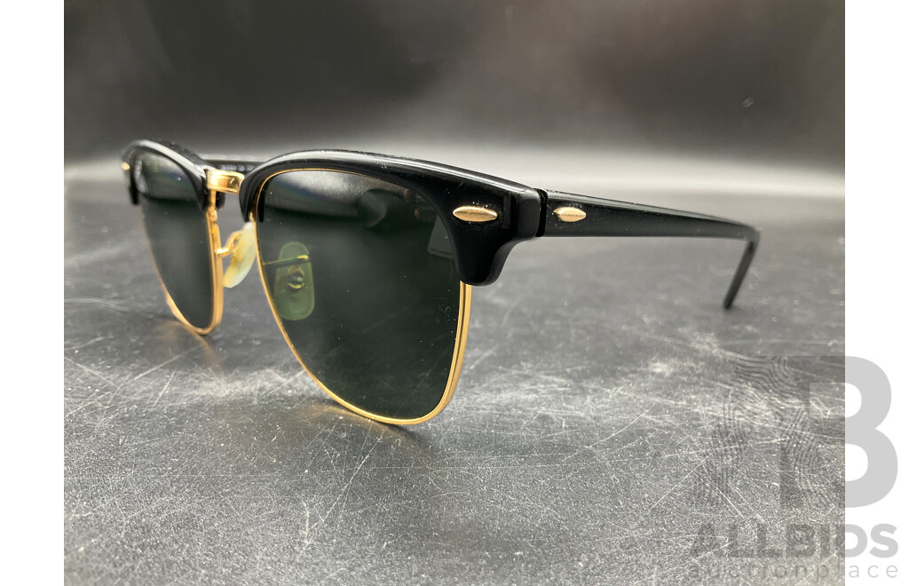 Clubmaster Classic Sunglasses Branded Ray-Ban