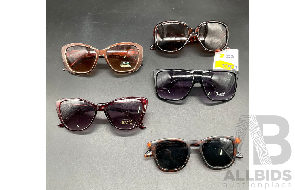 Assorted Sunglasses - Lot of 5