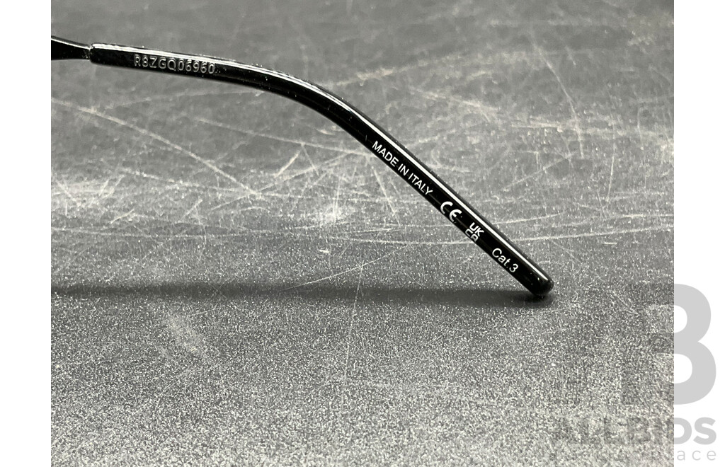 Mask SL 364 Black Mat Sunglasses Branded Saint Laurent