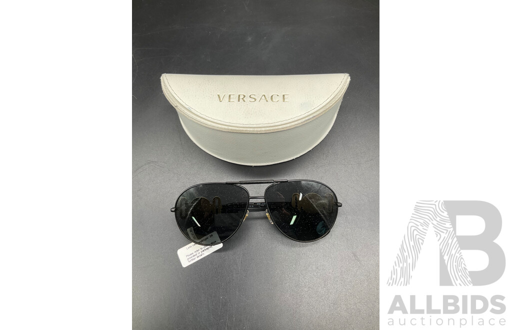 Black Sunglasses Branded Versace