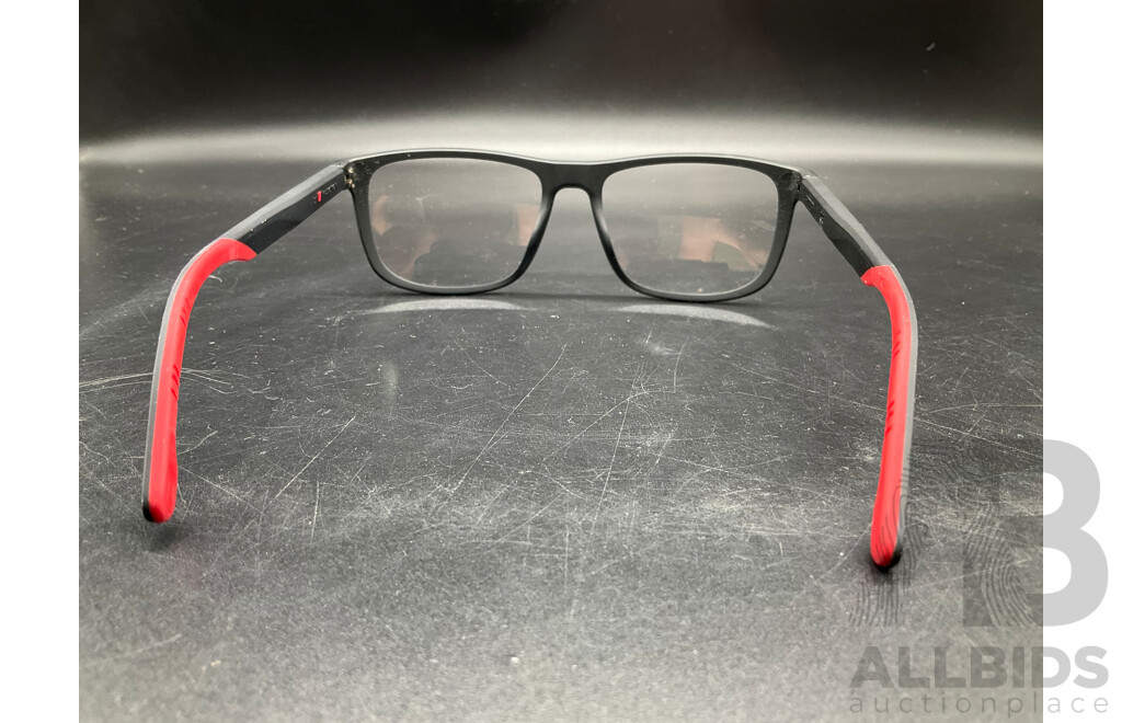 Matte Black Eyeglasses Branded Carrera