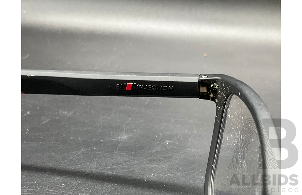 Matte Black Eyeglasses Branded Carrera