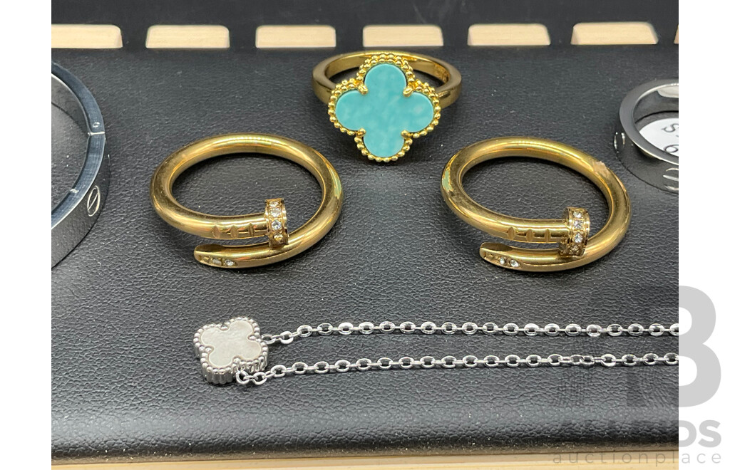 Assorted Costume Jewellery - Lot of 9