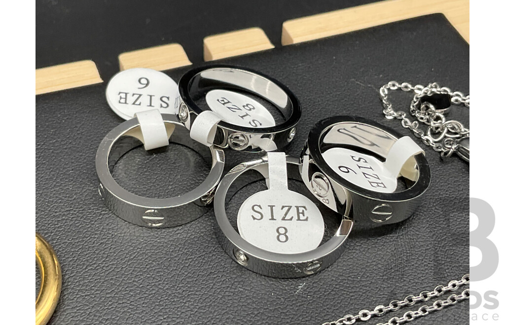 Assorted Costume Jewellery - Lot of 9