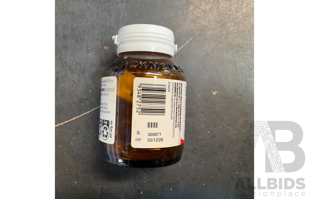 BLACKMORES Vitamin E1000 IU X7 & CoQ10 150mg X3 - Lot of 10