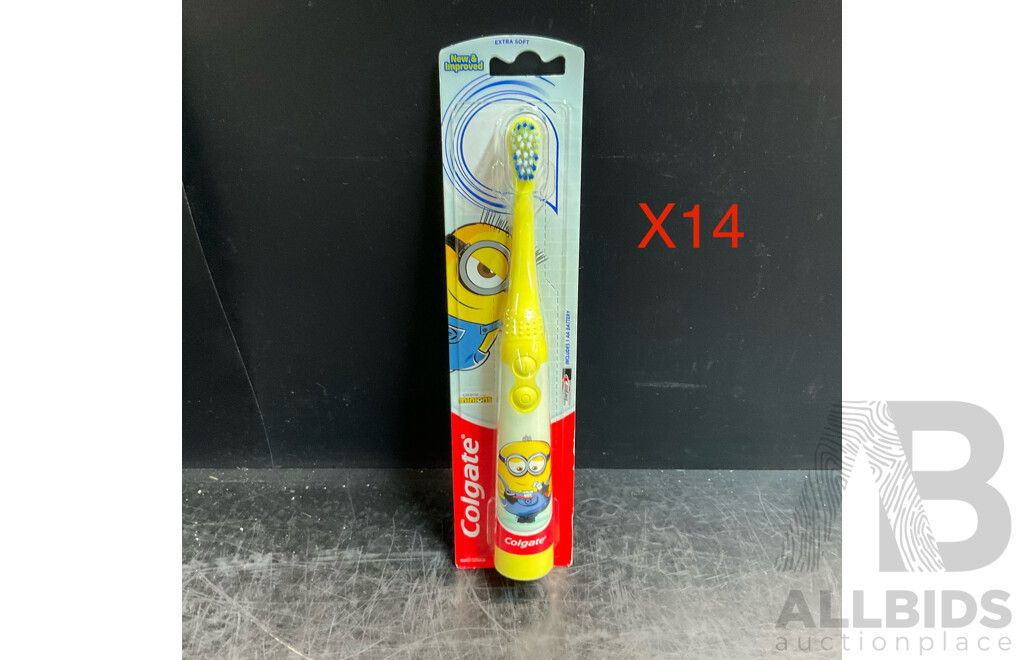Colgate Minions Kids Powered Toothbrush X14