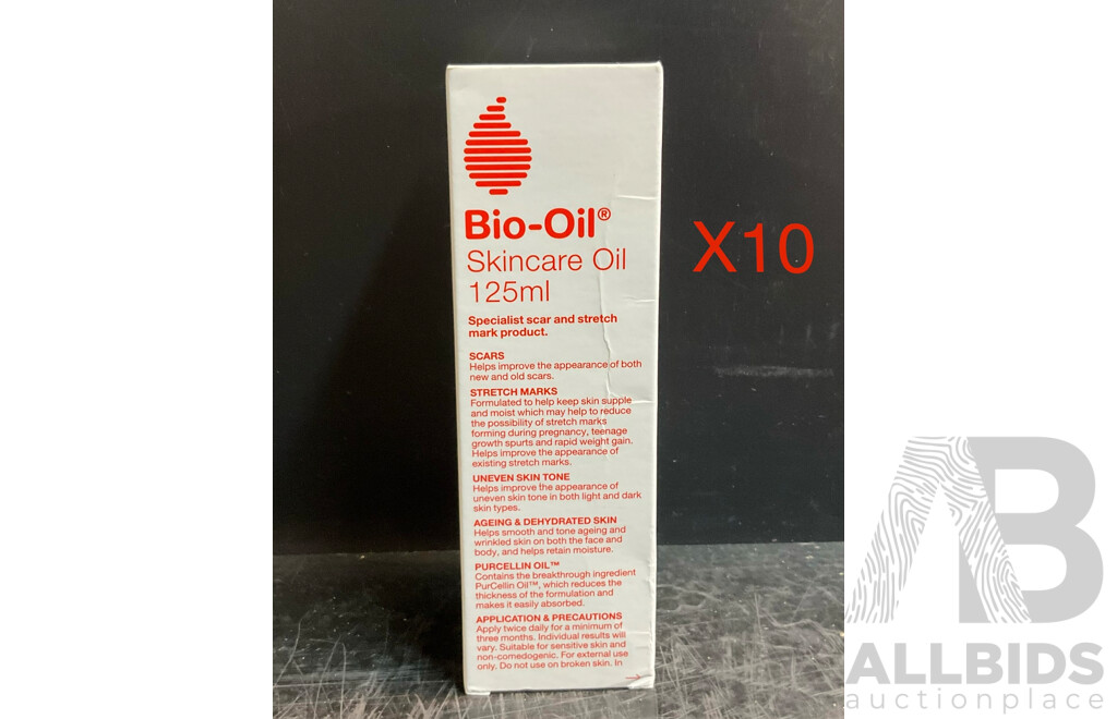 Bio-Oil Skincare Oil 125ml X10