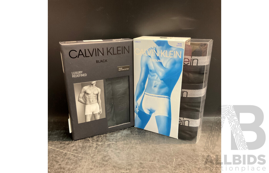 Calvin Klein & Bonds Men's Size S/ M Trunks & Bonds Women's Size 12/14 Underwear
