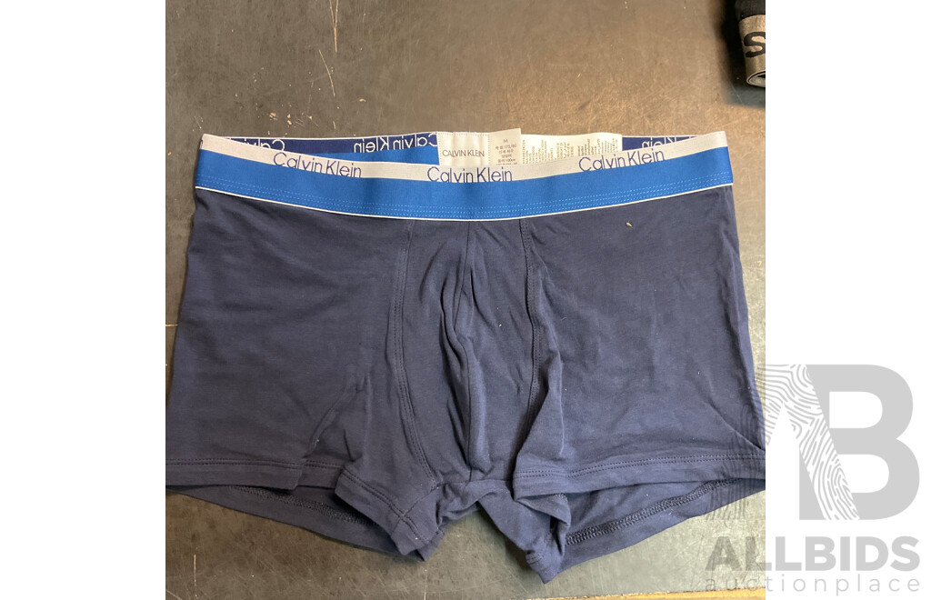 Calvin Klein & Bonds Men's Size S/ M Trunks & Bonds Women's Size 12/14 Underwear