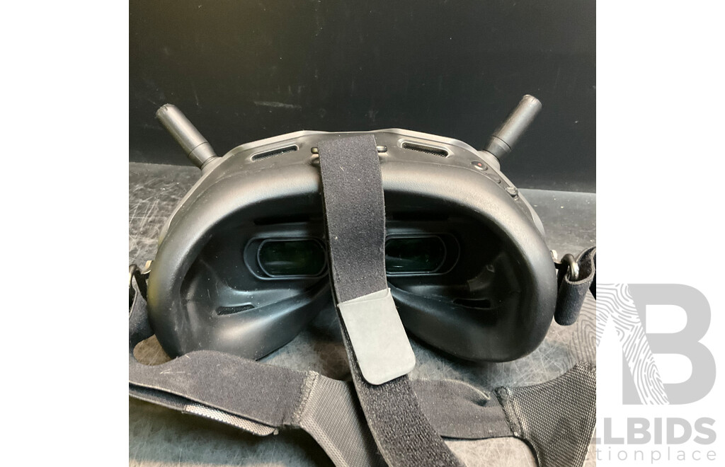 DJI FPV Drone with Remote, Goggles, Controller, Batterties X3 and Accessories in ToolPro Safe Case