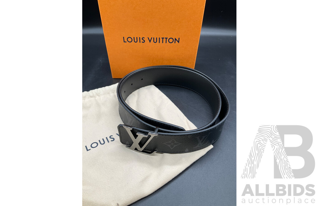 VL Black Belt Branded Louis Vuitton