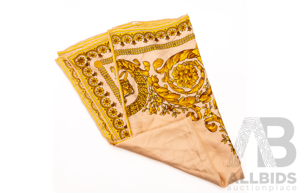 Versace Baracco Inspired 100% Silk Scarf