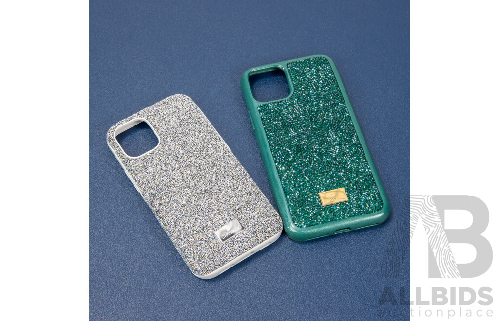 Swarovski Bling iphone Cases - Lot of 2