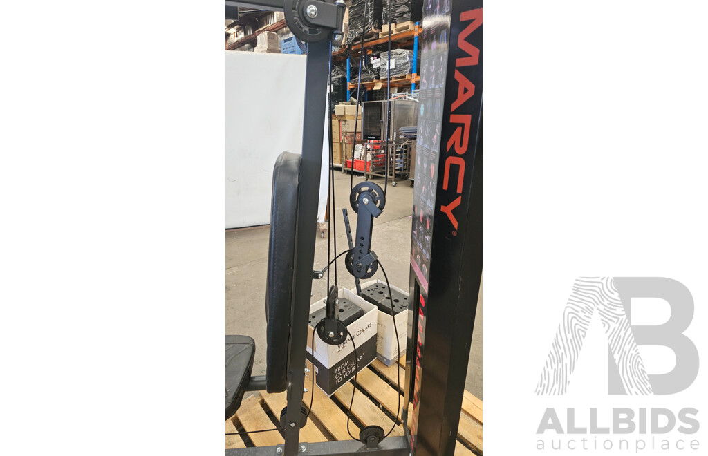 Marcy 68kg Stack Home Gym with Leg Developer