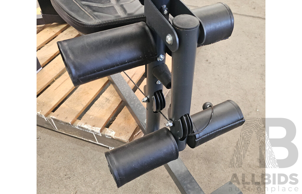 Marcy 68kg Stack Home Gym with Leg Developer