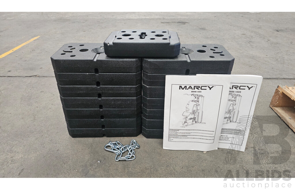 Marcy 68kg Stack Home Gym with Leg Developer