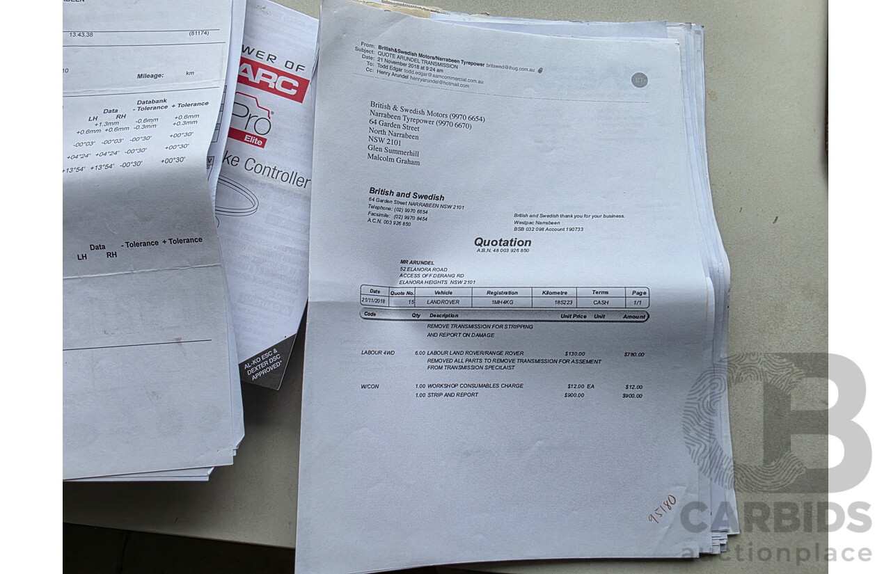 8/2006 Land Rover Discovery 3 HSE 4d Wagon Blue Turbo Diesel 2.7L - 7 Seats