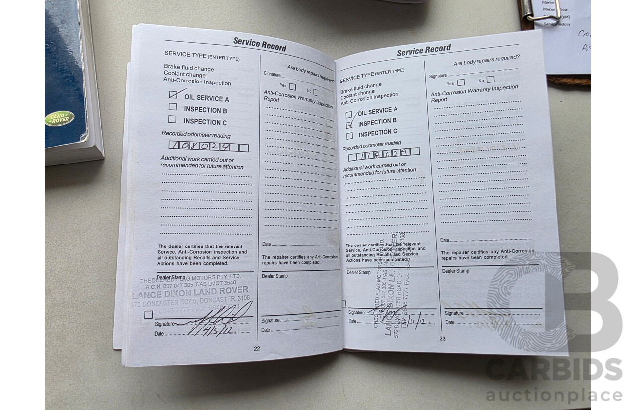 8/2006 Land Rover Discovery 3 HSE 4d Wagon Blue Turbo Diesel 2.7L - 7 Seats