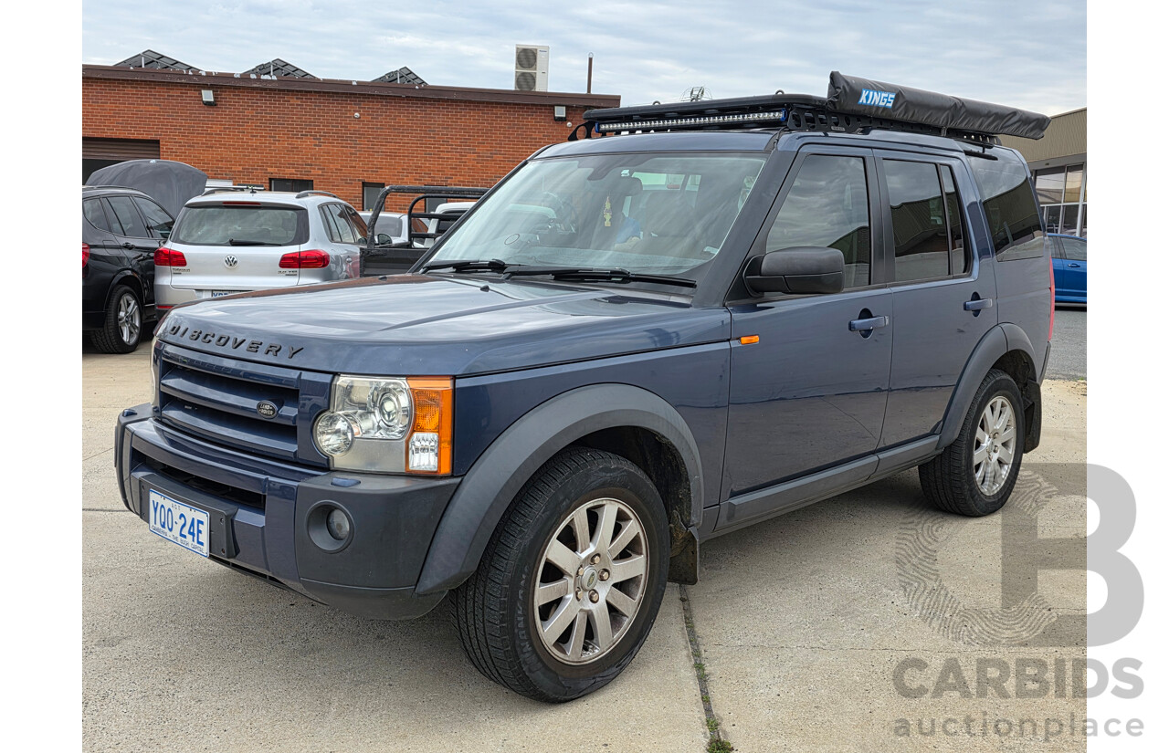 8/2006 Land Rover Discovery 3 HSE 4d Wagon Blue Turbo Diesel 2.7L - 7 Seats