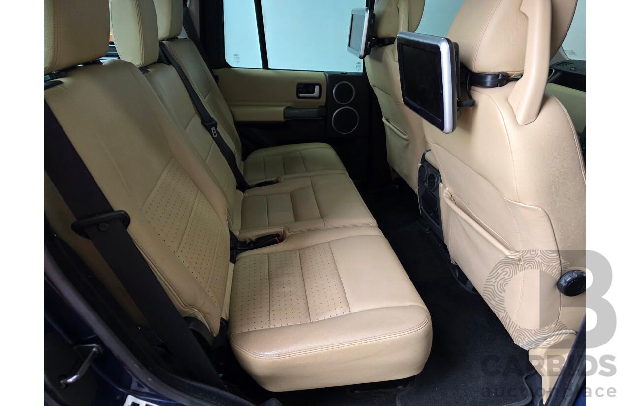 8/2006 Land Rover Discovery 3 HSE 4d Wagon Blue Turbo Diesel 2.7L - 7 Seats