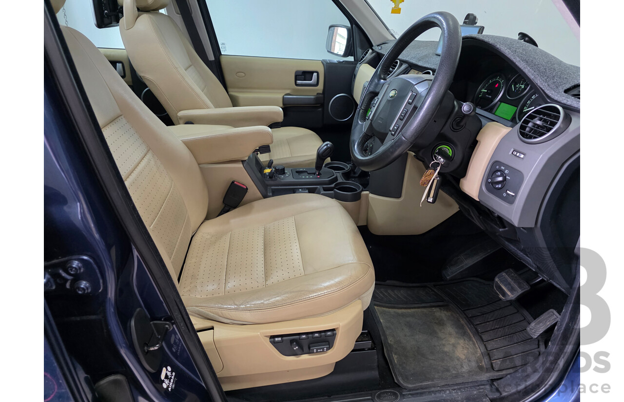 8/2006 Land Rover Discovery 3 HSE 4d Wagon Blue Turbo Diesel 2.7L - 7 Seats
