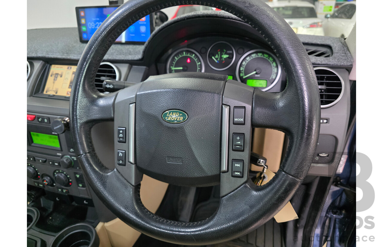 8/2006 Land Rover Discovery 3 HSE 4d Wagon Blue Turbo Diesel 2.7L - 7 Seats