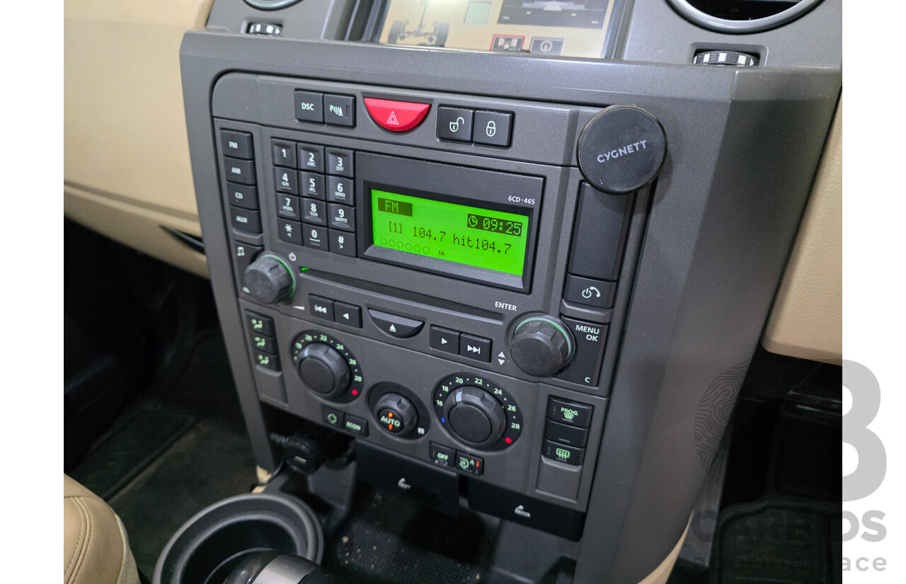 8/2006 Land Rover Discovery 3 HSE 4d Wagon Blue Turbo Diesel 2.7L - 7 Seats