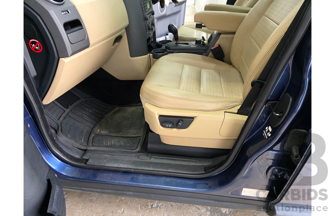 8/2006 Land Rover Discovery 3 HSE 4d Wagon Blue Turbo Diesel 2.7L - 7 Seats