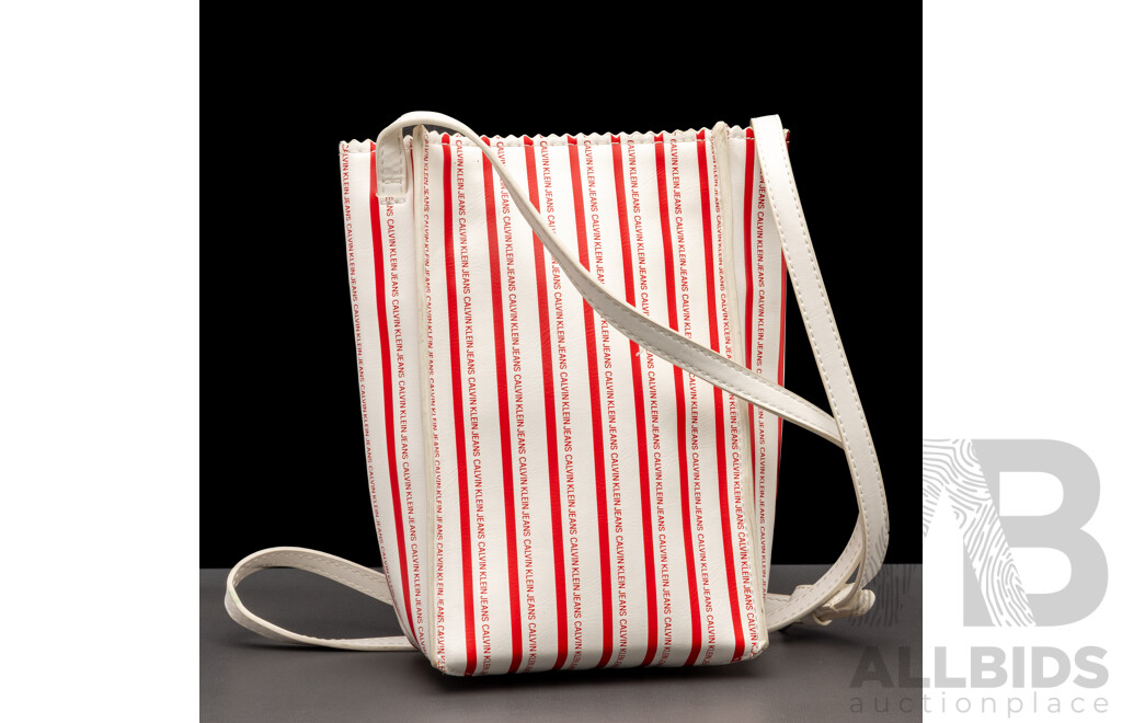 Calvin Klein Jeans 'Box Office Popcorn' Crossbody Bag, Limited Edition