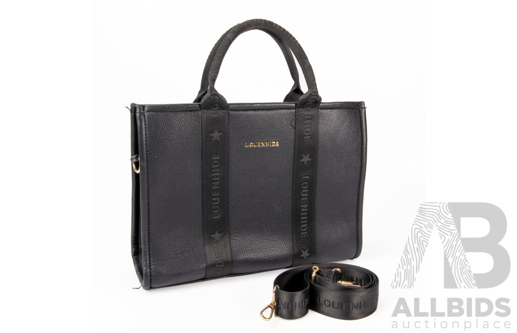 Louenhide Manhattan Logo Tote Bag with Adjustable Strap