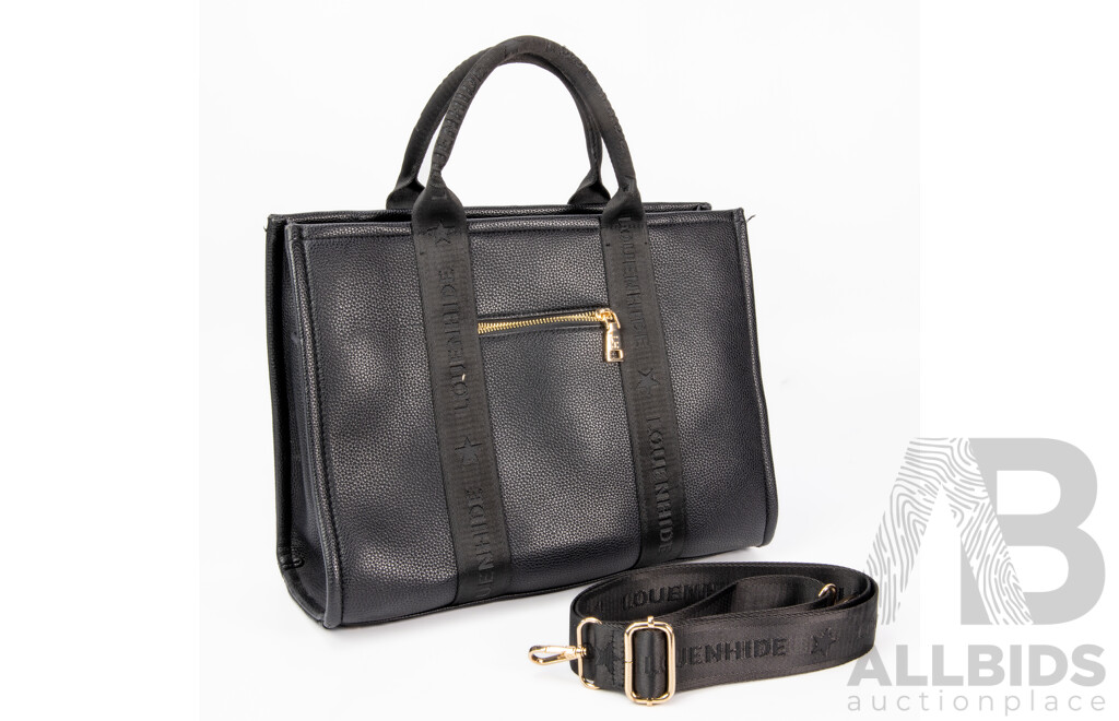 Louenhide Manhattan Logo Tote Bag with Adjustable Strap
