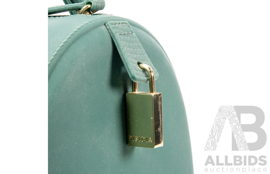 PISIDIA Silicone Bookmaker Bowler Bag Green