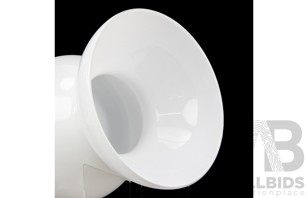 Large Krosno Float Bowl with Art Glass Vase