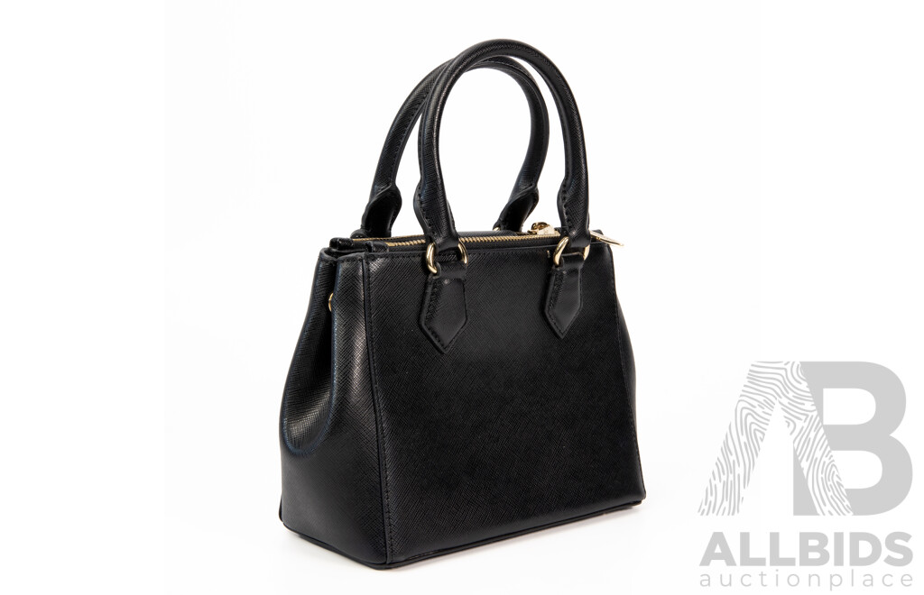 Oroton Inez Mini City Tote in Black