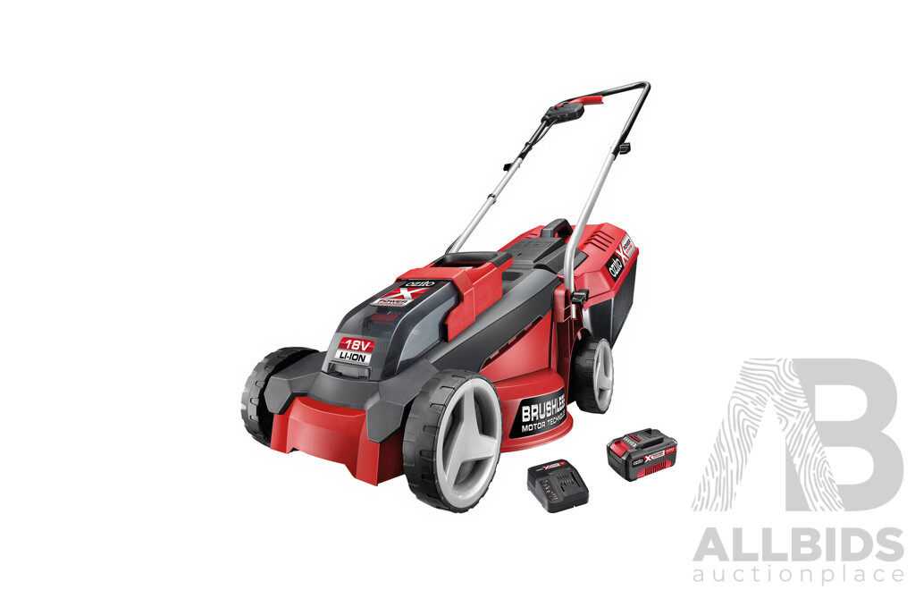 Ozito Power XChange 18 Volt Brushless Electric Lawn Mower Kit - New