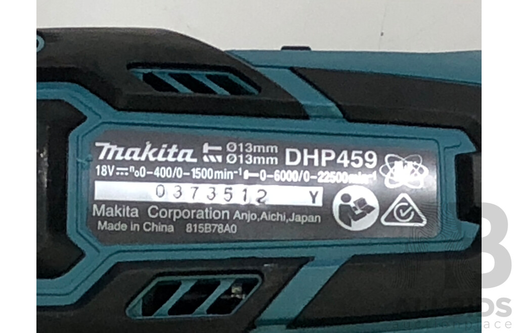 Makita 18 Volt  Cordless Hammer Drill - Faulty Batteries - NCV