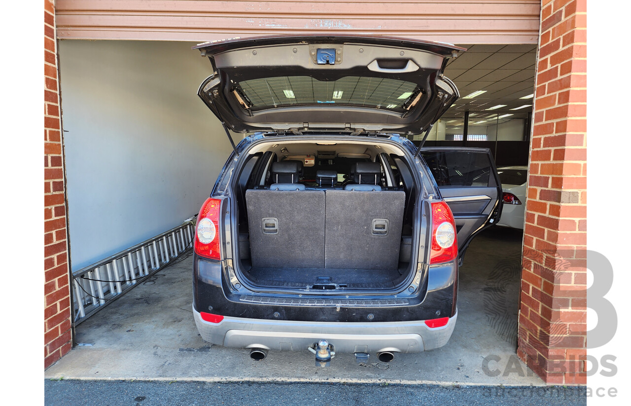 9/2007 Holden Captiva LX (4x4) CG 4d Wagon Black 2.0L
