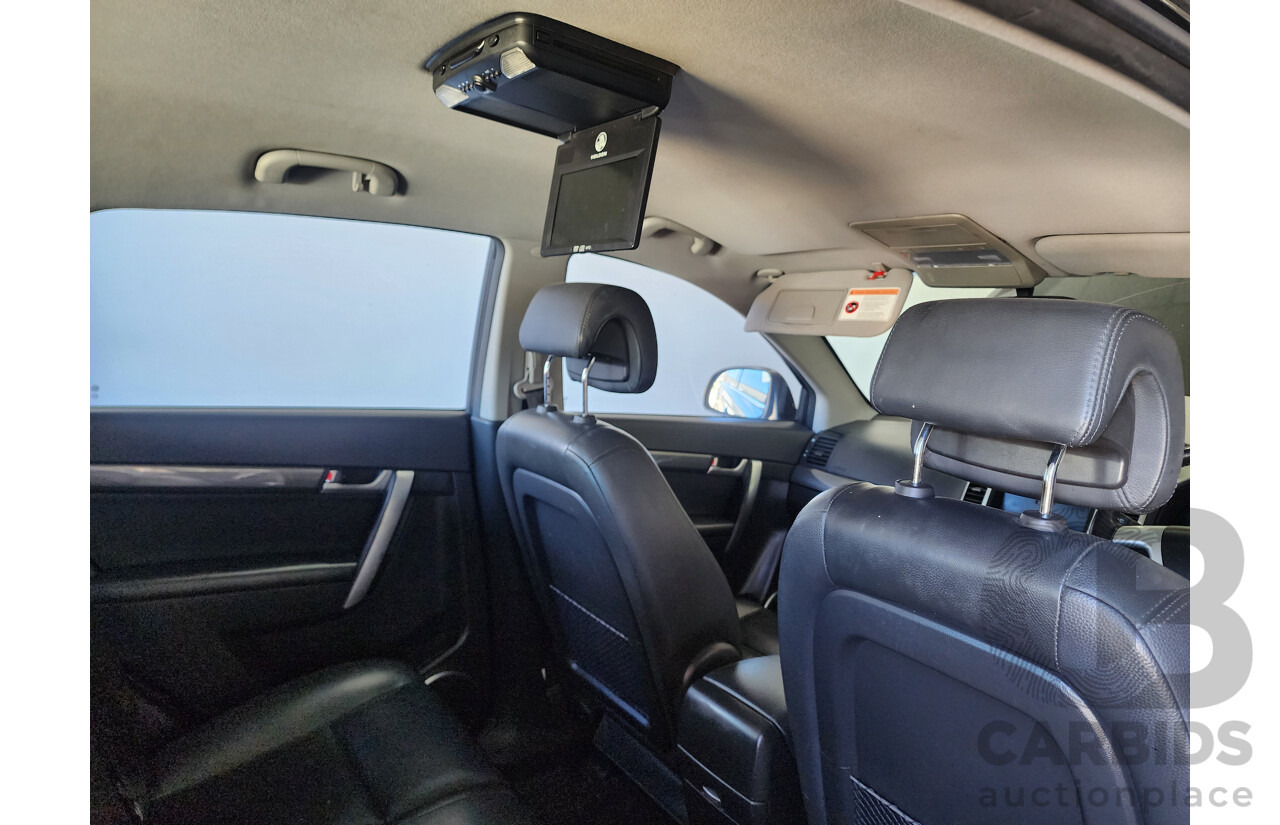 9/2007 Holden Captiva LX (4x4) CG 4d Wagon Black 2.0L