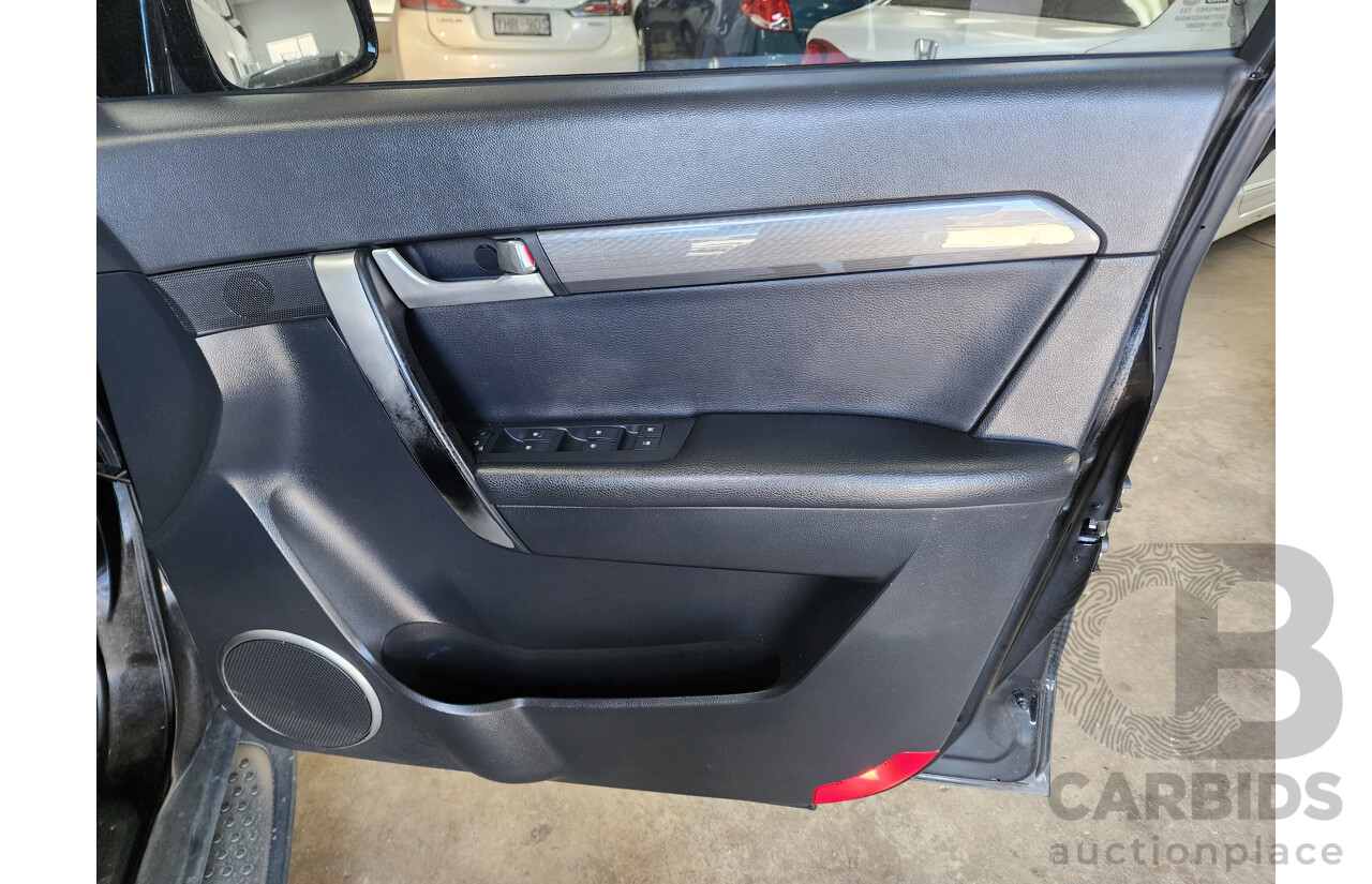 9/2007 Holden Captiva LX (4x4) CG 4d Wagon Black 2.0L