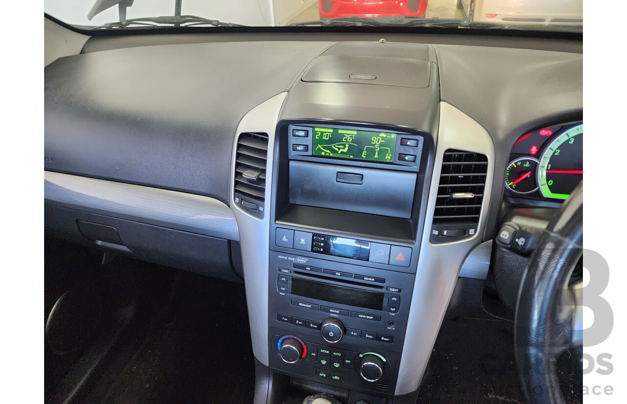 9/2007 Holden Captiva LX (4x4) CG 4d Wagon Black 2.0L