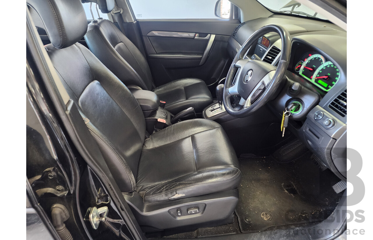 9/2007 Holden Captiva LX (4x4) CG 4d Wagon Black 2.0L