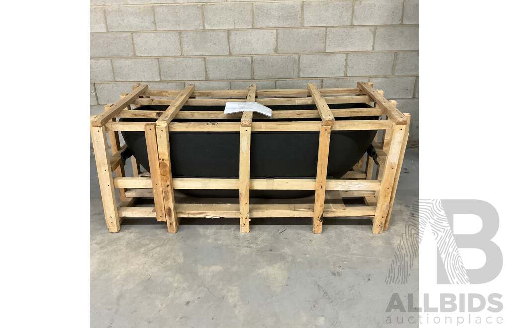 Stone Composite Bath - Charcoal (170L X 80W X 50H ) - ORP $4,000.00