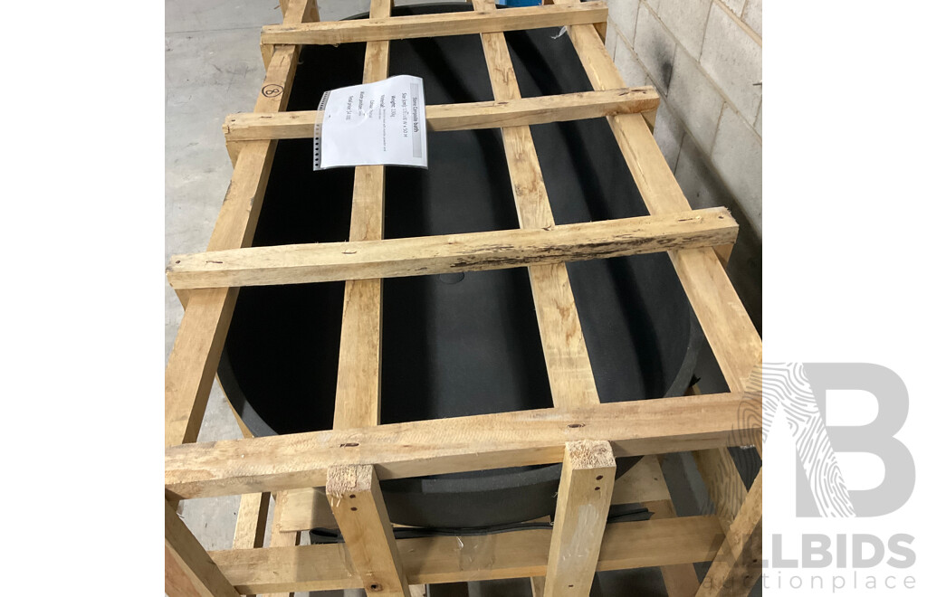 Stone Composite Bath - Charcoal (170L X 80W X 50H ) - ORP $4,000.00