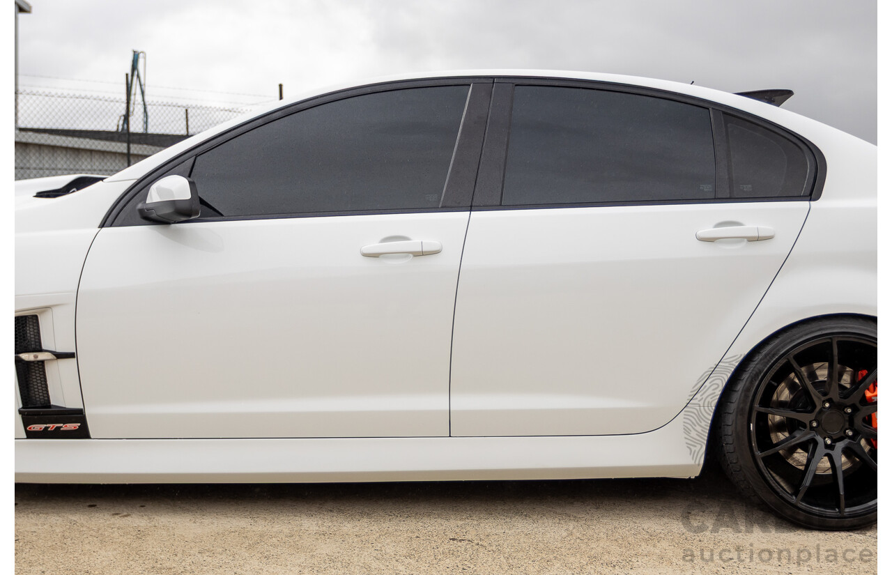 6/2009 Holden Special Vehicles HSV VE GTS MY08 Upgrade Build Number #960 4d Sedan White Turbocharged V8 1100hp+