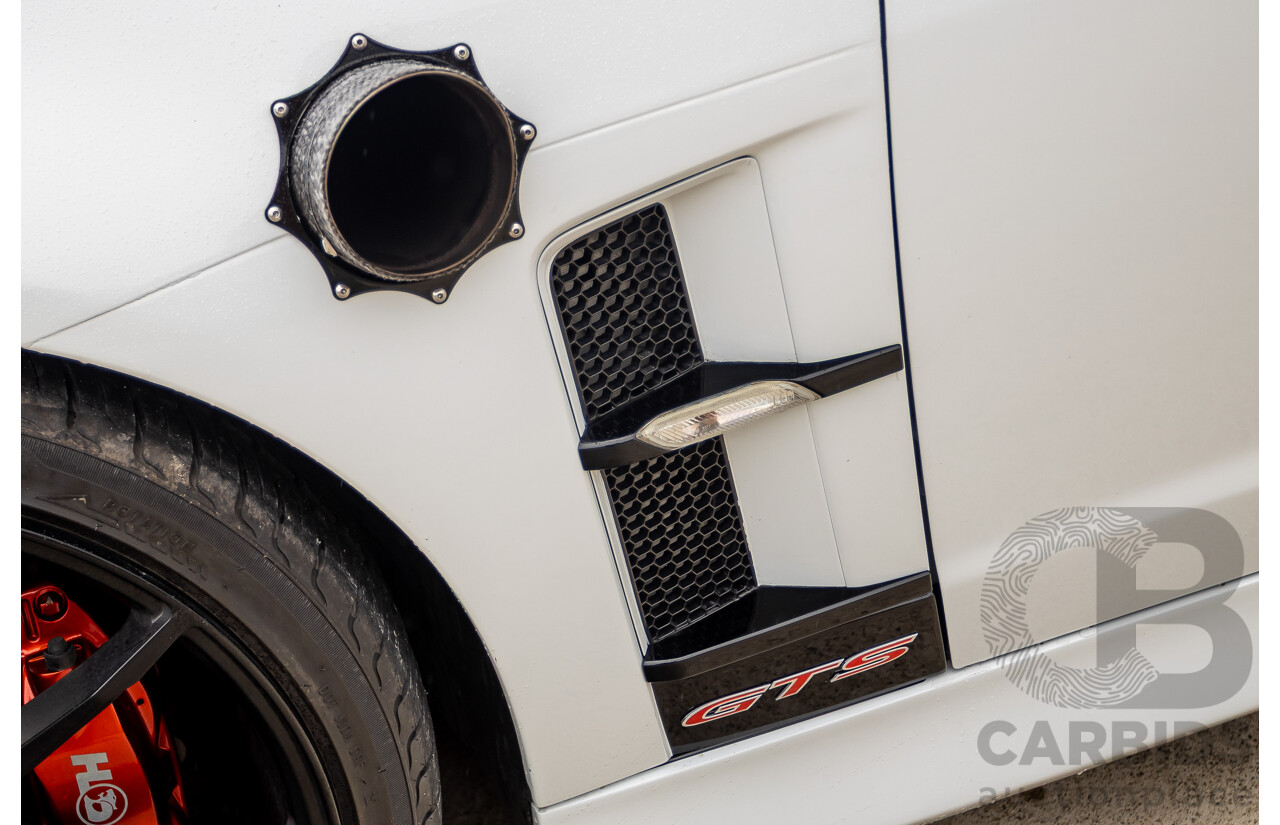 6/2009 Holden Special Vehicles HSV VE GTS MY08 Upgrade Build Number #960 4d Sedan White Turbocharged V8 1100hp+