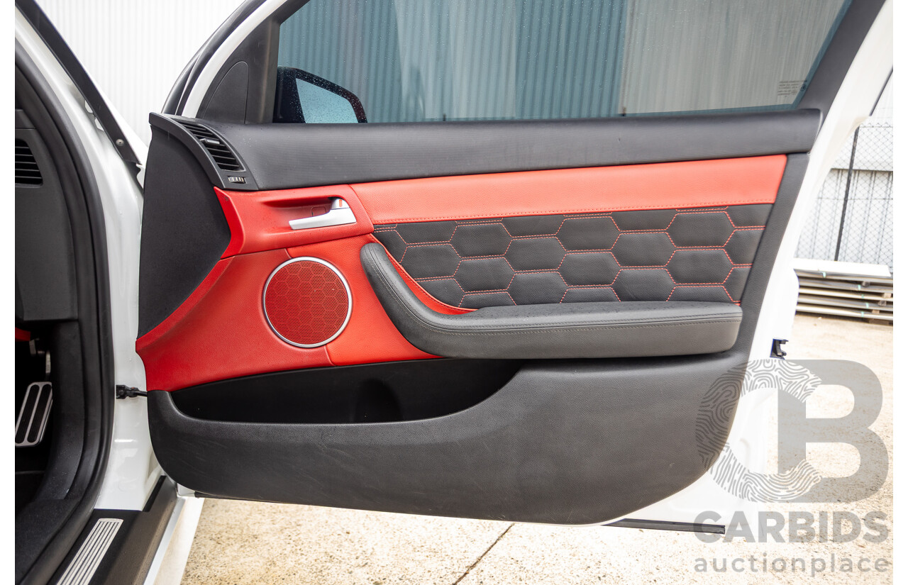 6/2009 Holden Special Vehicles HSV VE GTS MY08 Upgrade Build Number #960 4d Sedan White Turbocharged V8 1100hp+