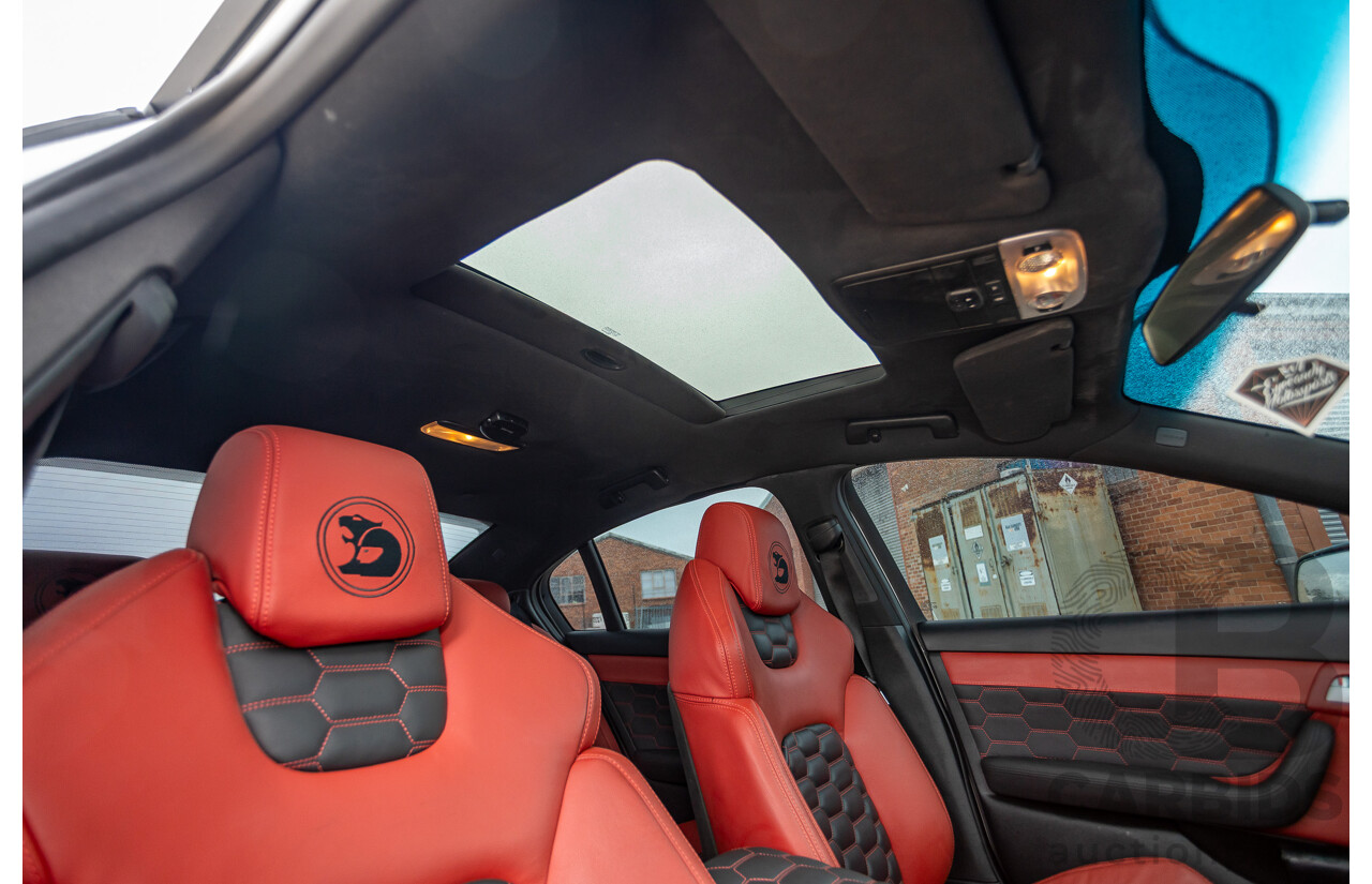 6/2009 Holden Special Vehicles HSV VE GTS MY08 Upgrade Build Number #960 4d Sedan White Turbocharged V8 1100hp+