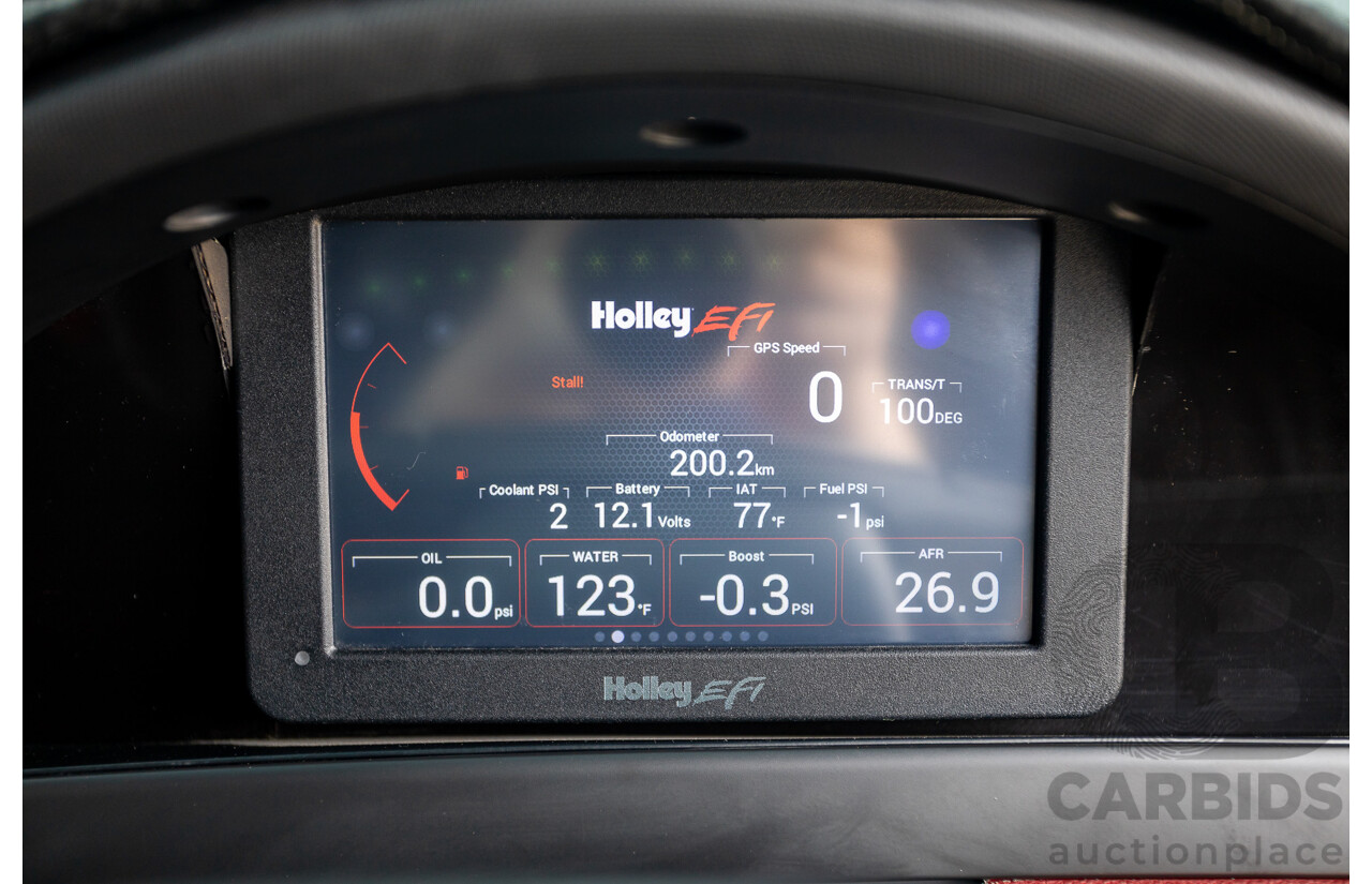 6/2009 Holden Special Vehicles HSV VE GTS MY08 Upgrade Build Number #960 4d Sedan White Turbocharged V8 1100hp+