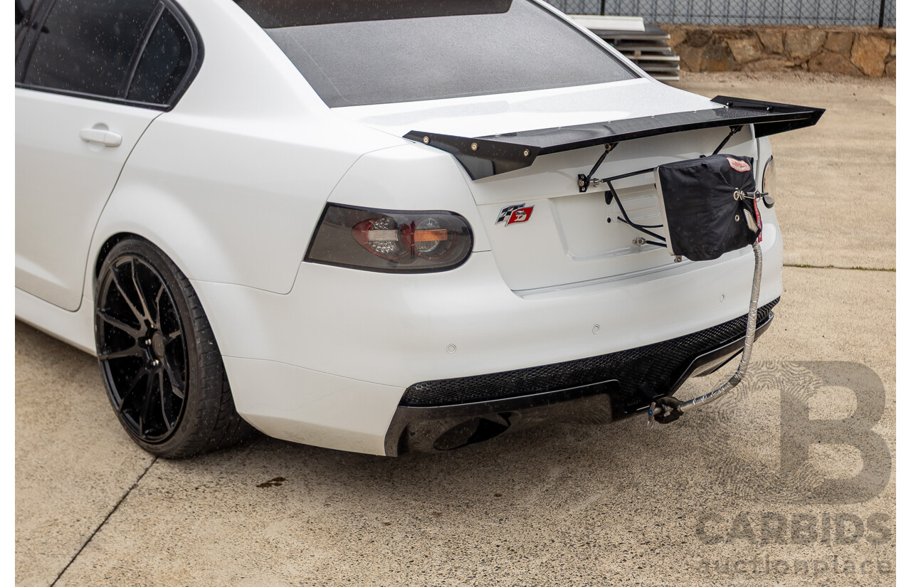 6/2009 Holden Special Vehicles HSV VE GTS MY08 Upgrade Build Number #960 4d Sedan White Turbocharged V8 1100hp+