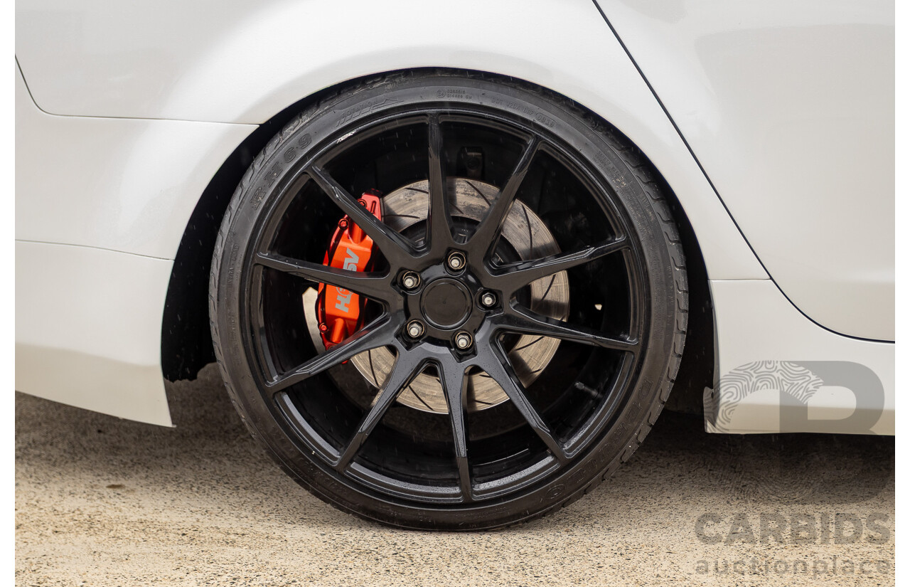 6/2009 Holden Special Vehicles HSV VE GTS MY08 Upgrade Build Number #960 4d Sedan White Turbocharged V8 1100hp+